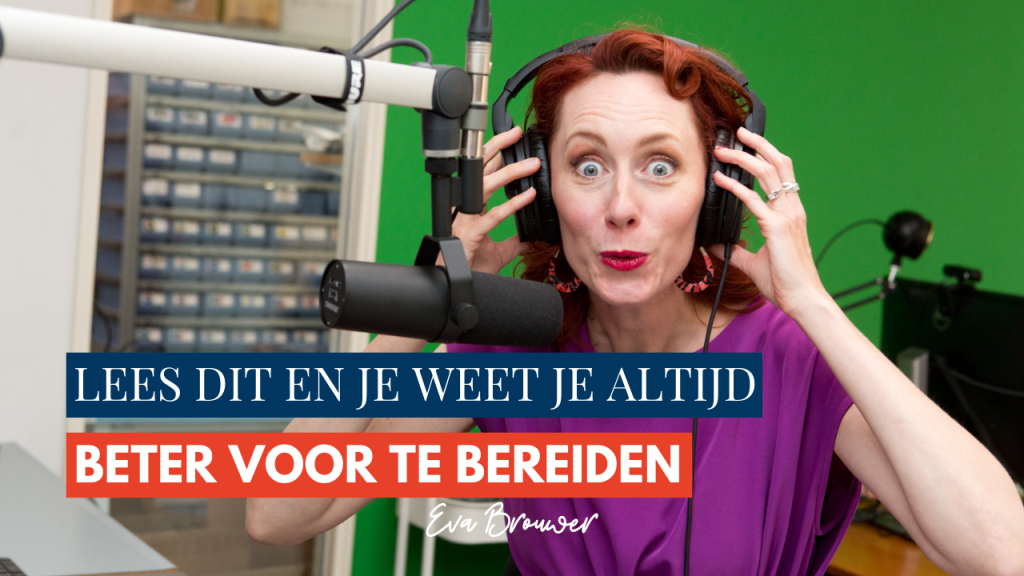 Pak je Podium TV 189: Lees dit en je weet je altijd beter voor te bereiden